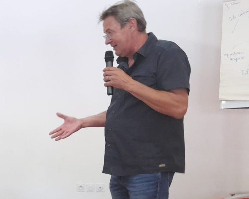 guy hardy en conference au Bercail